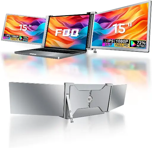 [NQ2408] TRI SCREEN PORTABLE 15" INCH