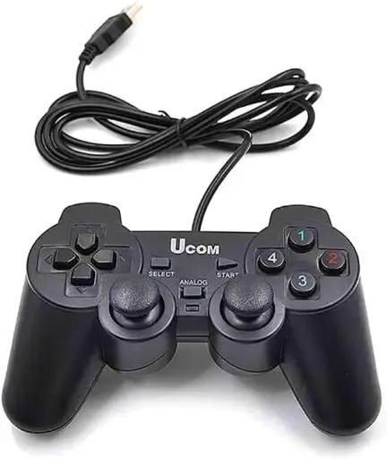 [NQ2452] Ucom PC Dual Shock Gamepad Single USB