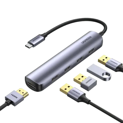 [NQ2453] Ugreen 5 in 1 Multifunction Adapter