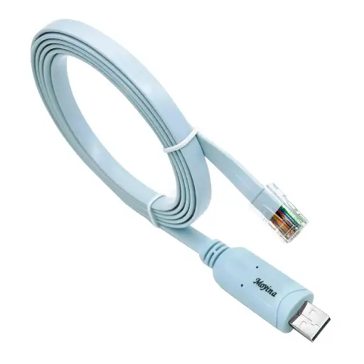 [NQ2446] USB Console Cable USB to RJ45 Cable Essential Accesory of Cisco, NETGEAR,