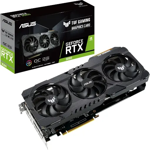 [NQ2458] VGA PC CARD ASUS RTX 3060 TUF 12GB OC
