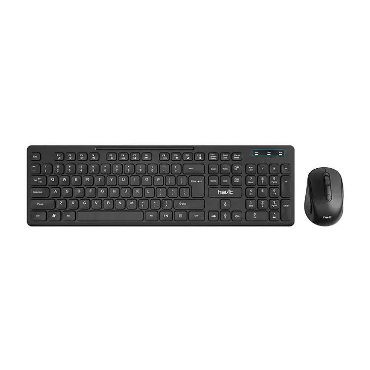 [NQ2529] Wireless Keyboard + Mouse HV-KB277GCM Havit
