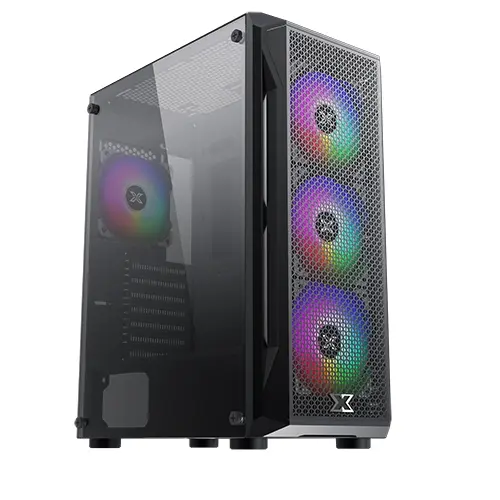 [NQ2594] Xigmatek Gaming X RGB Mid Tower Case - Black