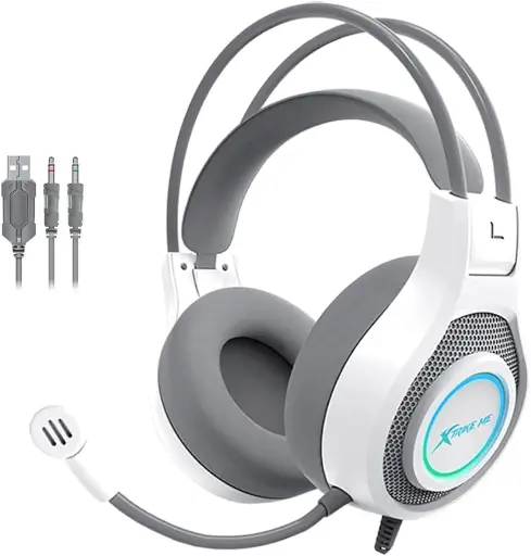 [NS457] Xtrike Me Gh-515w High Performance Audio Quality Wired White