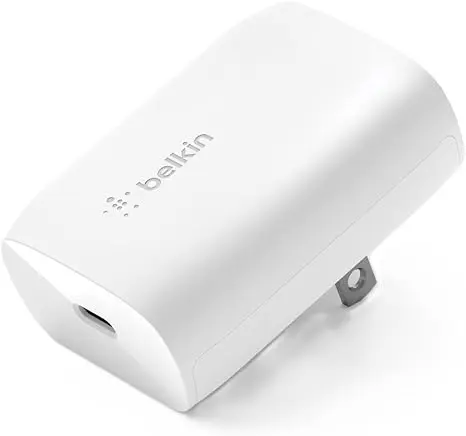 [NQ411] Belkin Boost Charge USB-C PD 3.0 PPS Wall Charger 30W + USB-C Cable With Lightning