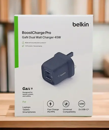 [NQ364] BELKIN 45 W Dual USB Type-C Wall Charger