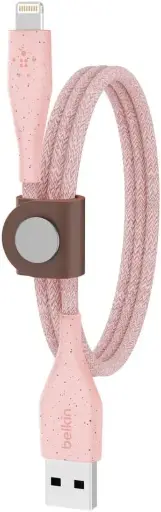 [NQ422] Belkin Duratek Plus Lightning Usb-a 1 2m Pink