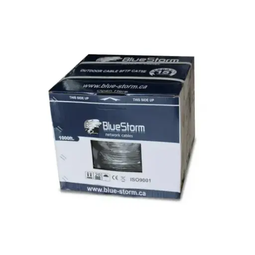 [NQ2765] cable bluestorm cat5 305m black