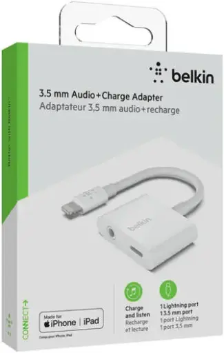 [NQ406] Belkin 3.5mm Audio + Charge Rockstar
