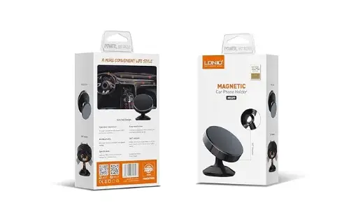 [NQ2887] ldnio mg09-mg08 customized logo 360 degree rotation magnetic phone mount