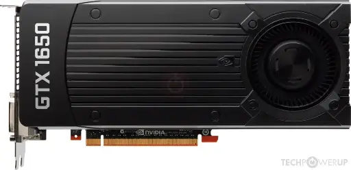 [NQ2920] nvidia gtx 1650 4gb pull out