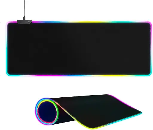[NQ2923] PAD HELL FIRE LONG Mousepad + RGB