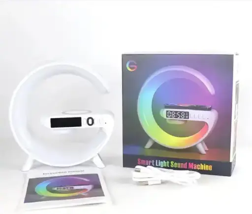 [NQ2973] speaker music lamp alarm smart light with 15w wireless