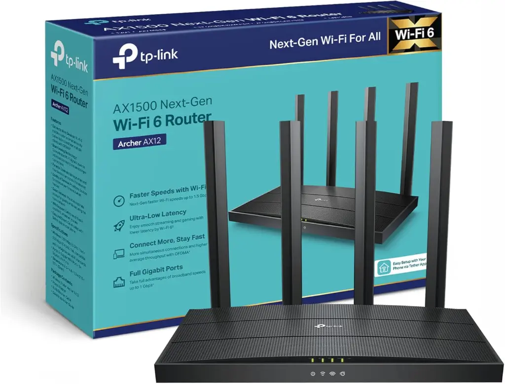 [NQ2388] tp-link Archer AX12 AX1500 Wi-Fi 6 Router 