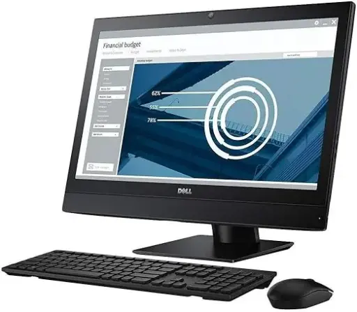 [NQ618] DELL OptiPlex 7440 All in One PC Core i7 7th  8GB Ram 256 GB 24" FHD
