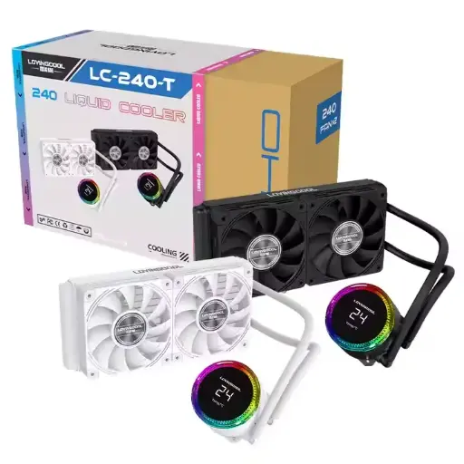 LOVINGCOOLLOV LC-B240 T1- 240mm RGB AIO Liquid Cooler BLACK
