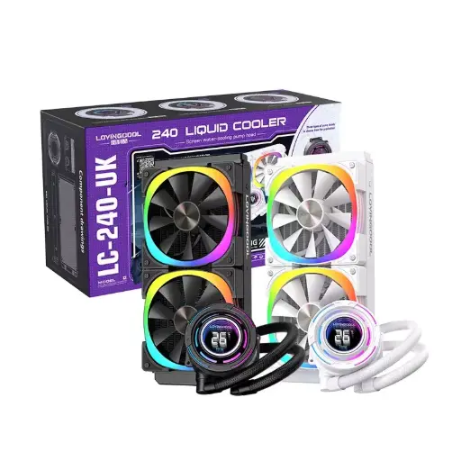 LOVINGCOOLLOV LC-240 UK- 240mm RGB AIO Liquid Cooler 