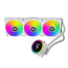 [NQ1331] LOVINGCOOL LC-W360 X- 360mm RGB AIO Liquid Cooler WHITE