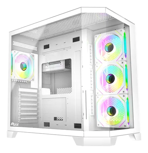 [NQ1431] Lovingcool  LC-90pro  white  Tempered Glass  Case Full Tower Micro ATX ITX
