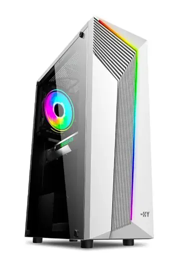 [NQ1457] Lovingcool Case lc-ty  white ATX ITX M-ATX Mid Tower