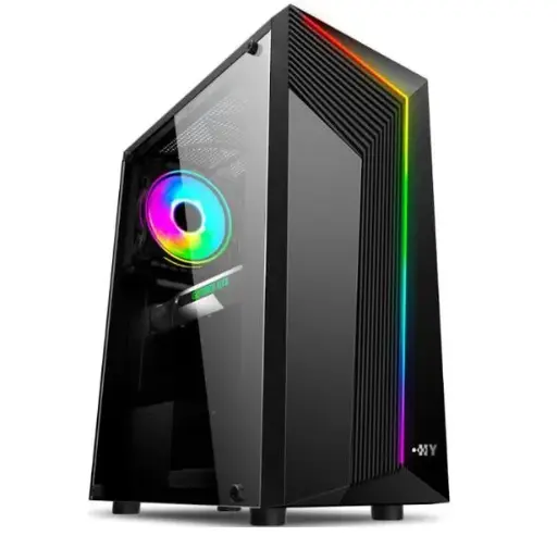 [NQ1458] Lovingcool Case lc-ty black ATX ITX M-ATX Mid Tower