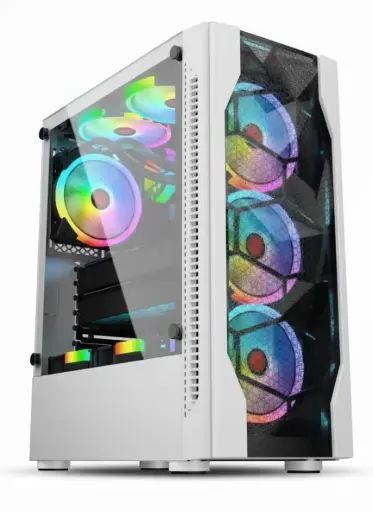 [NQ1454] Lovingcool Case lc-500b white ATX ITX M-ATX Mid Tower