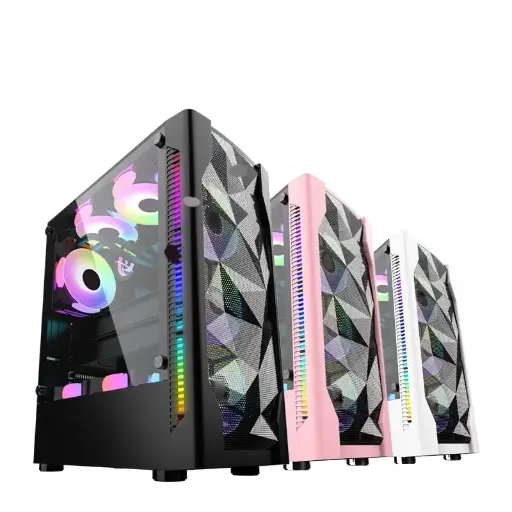 [NQ1454] Lovingcool Case lc-500b white ATX ITX M-ATX Mid Tower