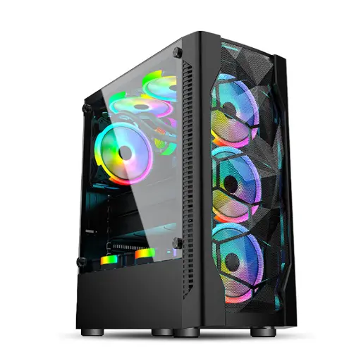 [NQ1452] Lovingcool Case lc-500b black ATX ITX M-ATX Mid Tower