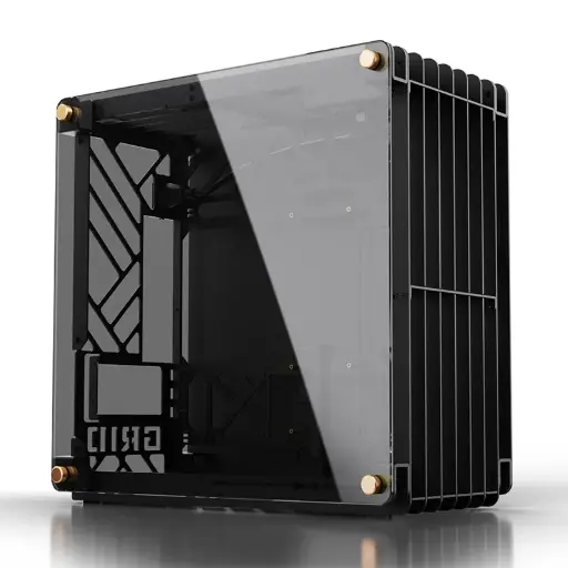[NQ1461] Lovingcool LC-GRID  RGB CPU Cooling Fan Case ATX Micro-ATX Mini-ITX
