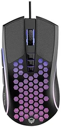 [NQ1720] Meetion GM015 Gaming Mouse, Optical, RGB, Wired, USB