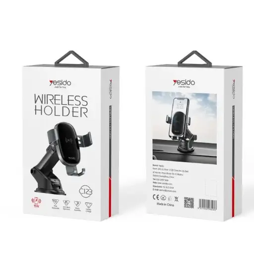 [NQ2611] YESIDO C123 WIRELESS HOLDER 15 W