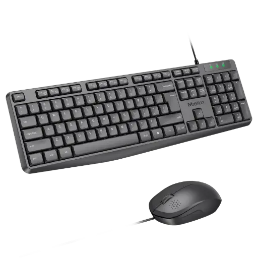 [6970344731370] Meetion C235 Full-Size Wired Keyboard and Mouse Combo