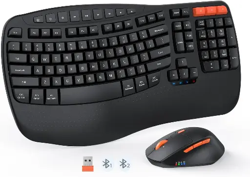 [NQ1717] Meetion Director B Ergonomic Keyboard & Mouse