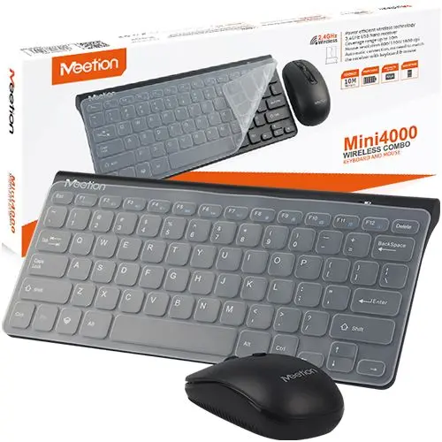 [NQ1734] Meetion Mini4000 Wireless Keyboard And Mouse Combo