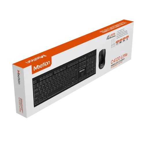 [NQ1526] MEETION C4120 LITTLE 2.4GHZ WIRELESS KEYBOARD