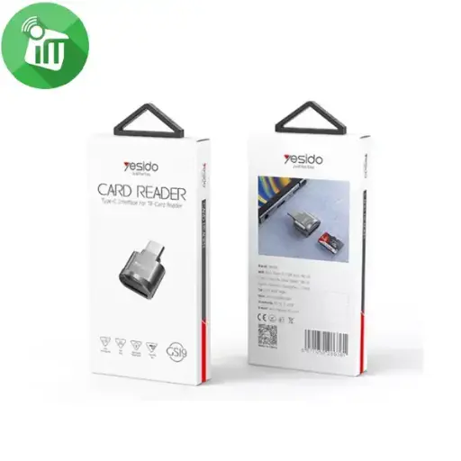 [NQ20]  Yesido GS19 Type-C Plug TF Memory Card Reader