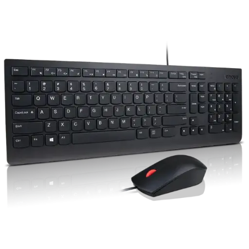 [NQ1374] Lenovo keyboard+mouse Original Wire