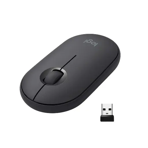[NQ1297] LOGITECH PEBBLE WIRELESS MOUSE LIMITED EDITION BLUEBERRY