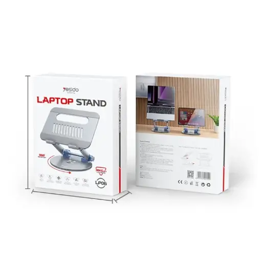 [NQ2706] Yesido LP06 Foldable Laptop Swivel Stand