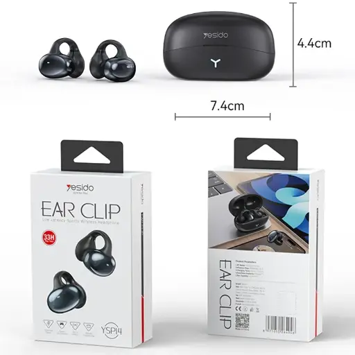 [NQ2726] Yesido YSP14 Air Conduction Bluetooth 5.3 Wireless Ear Clip Earphone 